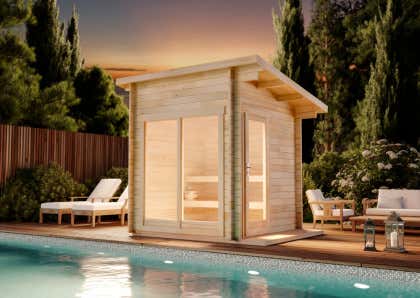 Outdoor Sauna Houses | Garden & Home